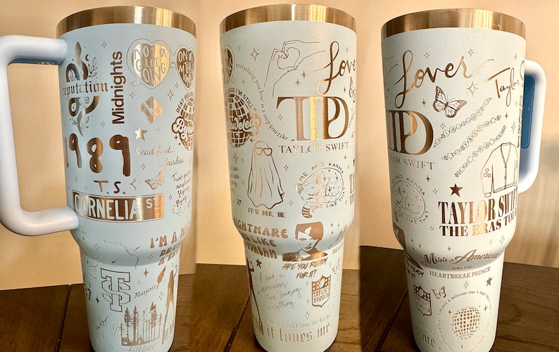 Taylor Swift Album 2024 The Tortured Poets Department Music Swiftie University 40oz Tumbler HG Midnight Lover 1989 318777-1-1-1-2-1